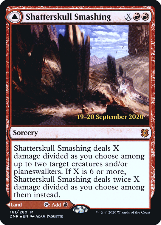 Shatterskull Smashing (PRE-161) - Zendikar Rising Promos Foil