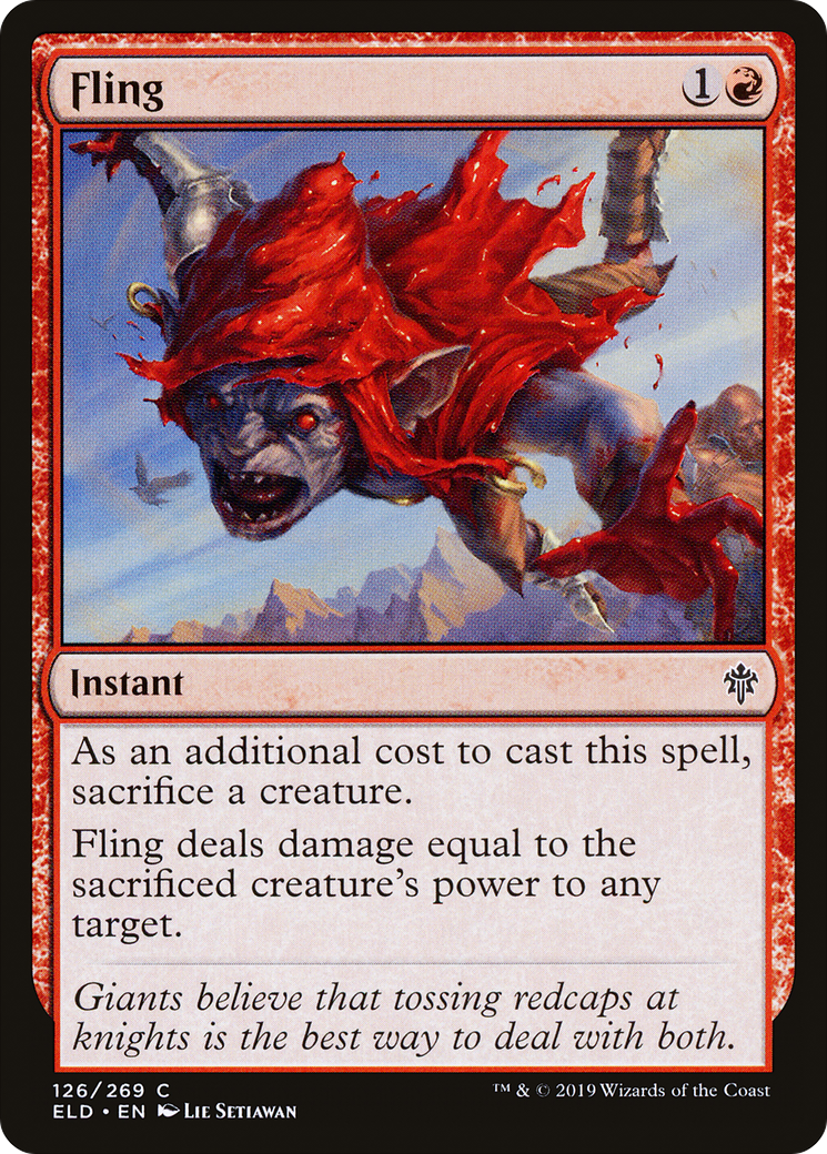 Fling (ELD-126) - Throne of Eldraine