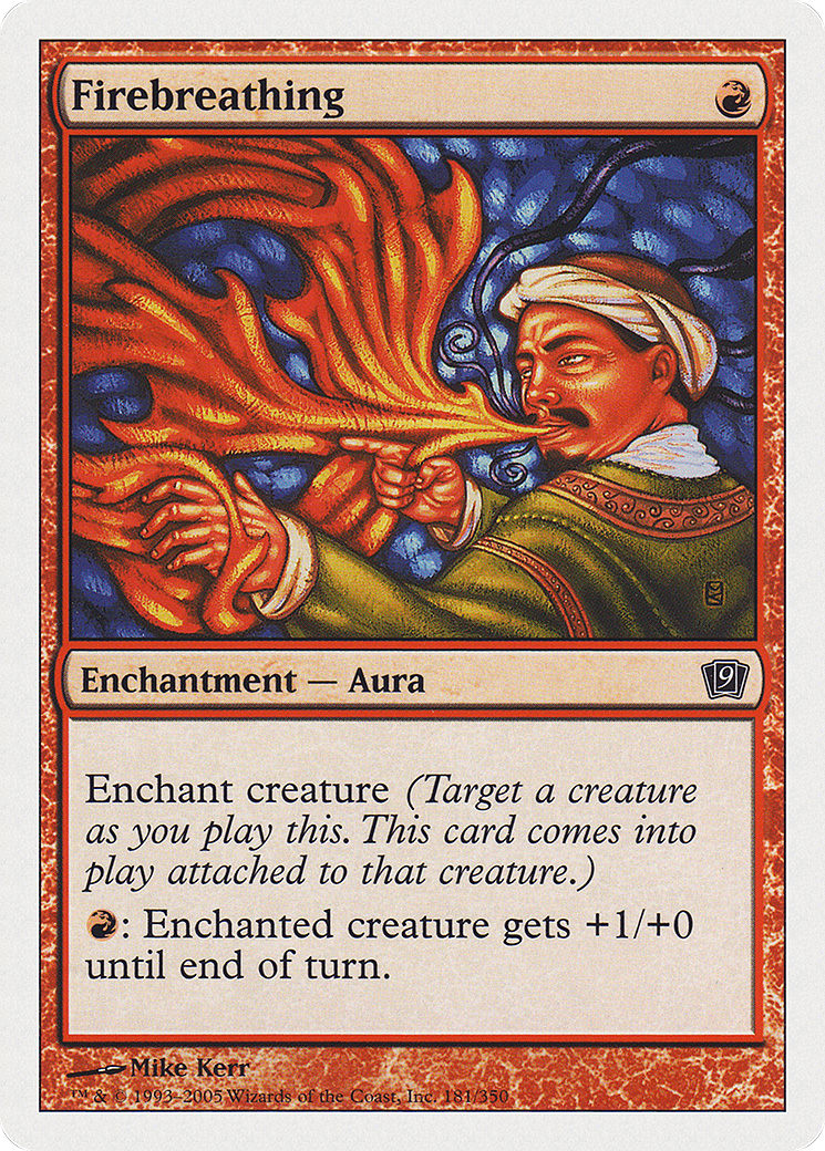 Firebreathing (9ED-181) - 9th Edition