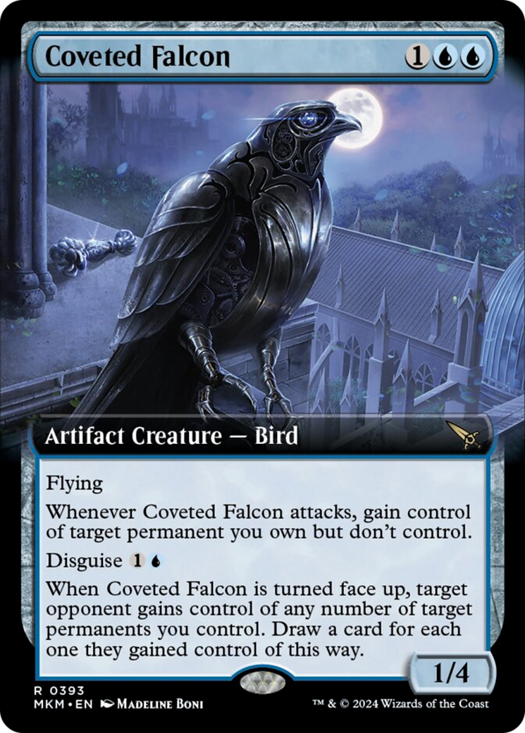 Coveted Falcon (Extended Art) [Murders at Karlov Manor] | The CG Realm