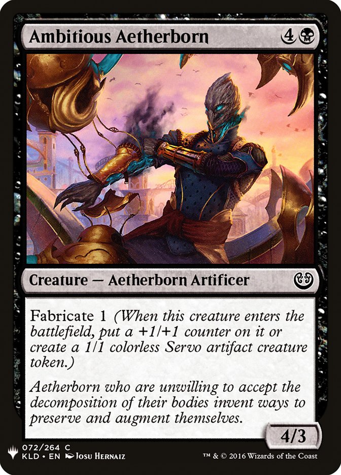 Ambitious Aetherborn [Mystery Booster] | The CG Realm