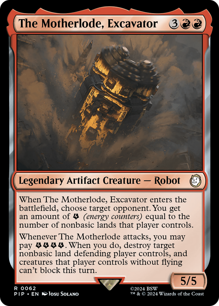 The Motherlode, Excavator [Fallout] | The CG Realm