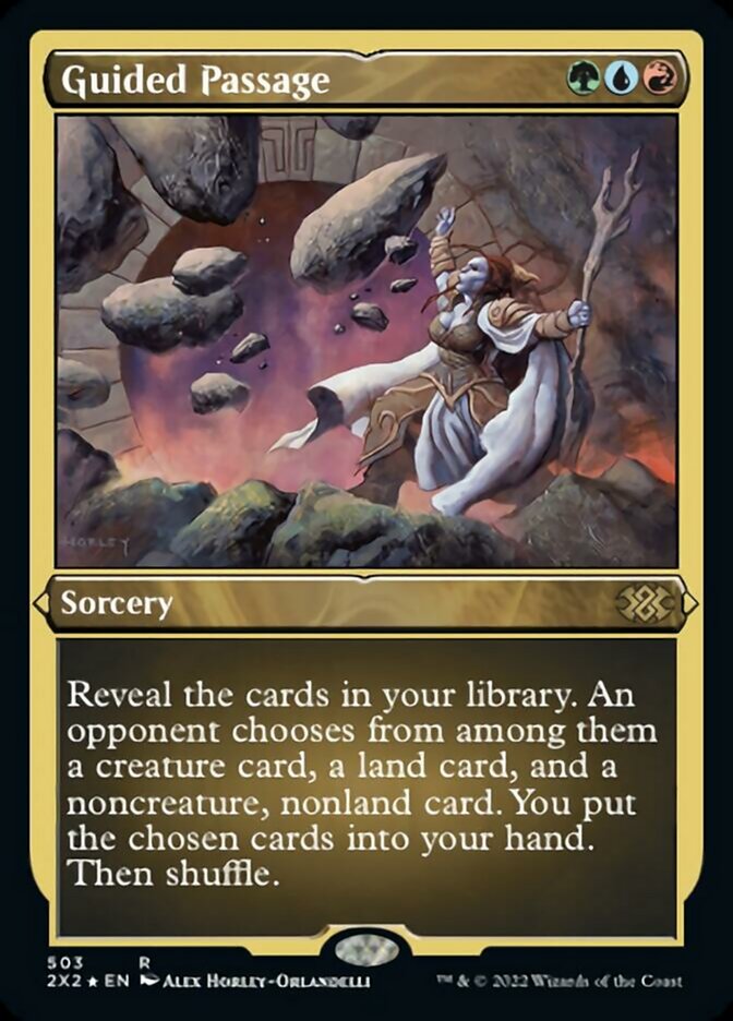 Guided Passage (Foil Etched) [Double Masters 2022] | The CG Realm