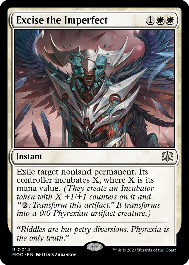 Excise the Imperfect [March of the Machine Commander] | The CG Realm