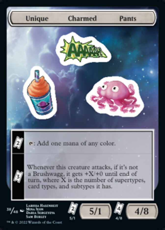 Unique Charmed Pants [Unfinity Stickers] | The CG Realm
