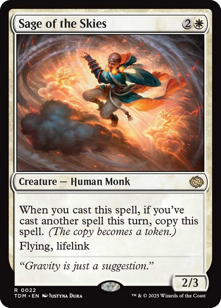 Sage of the Skies [Tarkir: Dragonstorm] | The CG Realm
