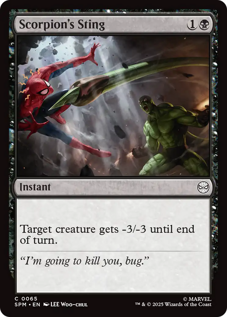 Scorpion's Sting [Marvel's Spider-Man] | The CG Realm