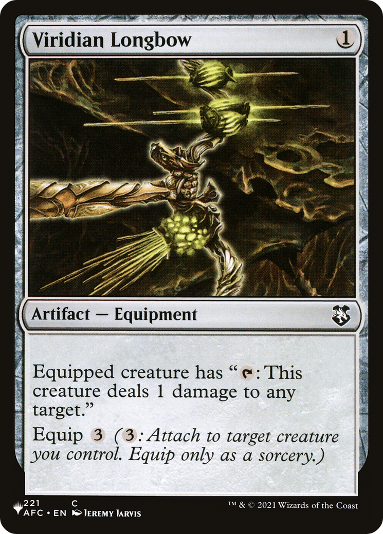 Viridian Longbow [The List] | The CG Realm