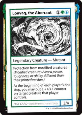 Louvaq, the Aberrant (2021 Edition) [Mystery Booster Playtest Cards] | The CG Realm