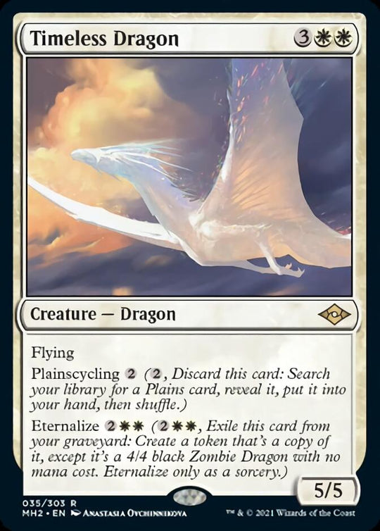 Timeless Dragon (MH2-035) - Modern Horizons 2