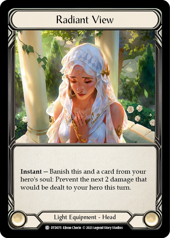 Radiant View [DTD075] (Dusk Till Dawn)  Cold Foil | The CG Realm