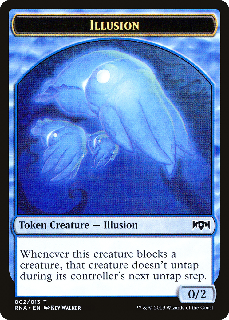Illusion Token (RNA-002) - Ravnica Allegiance Tokens