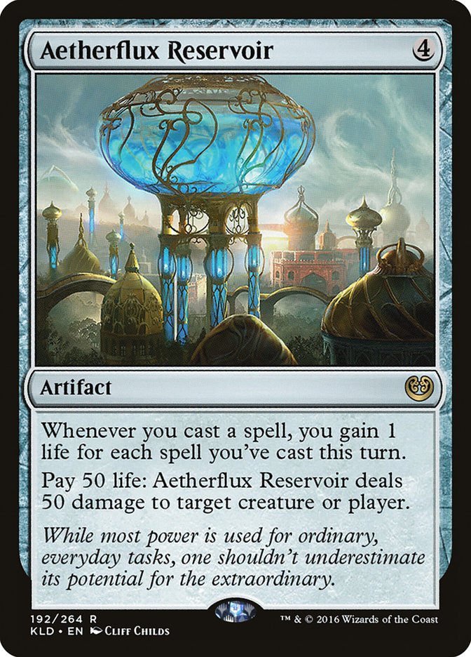 Aetherflux Reservoir [Kaladesh] | The CG Realm