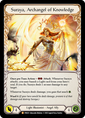 Invoke Suraya // Suraya, Archangel of Knowledge [DYN212] (Dynasty)  Rainbow Foil | The CG Realm