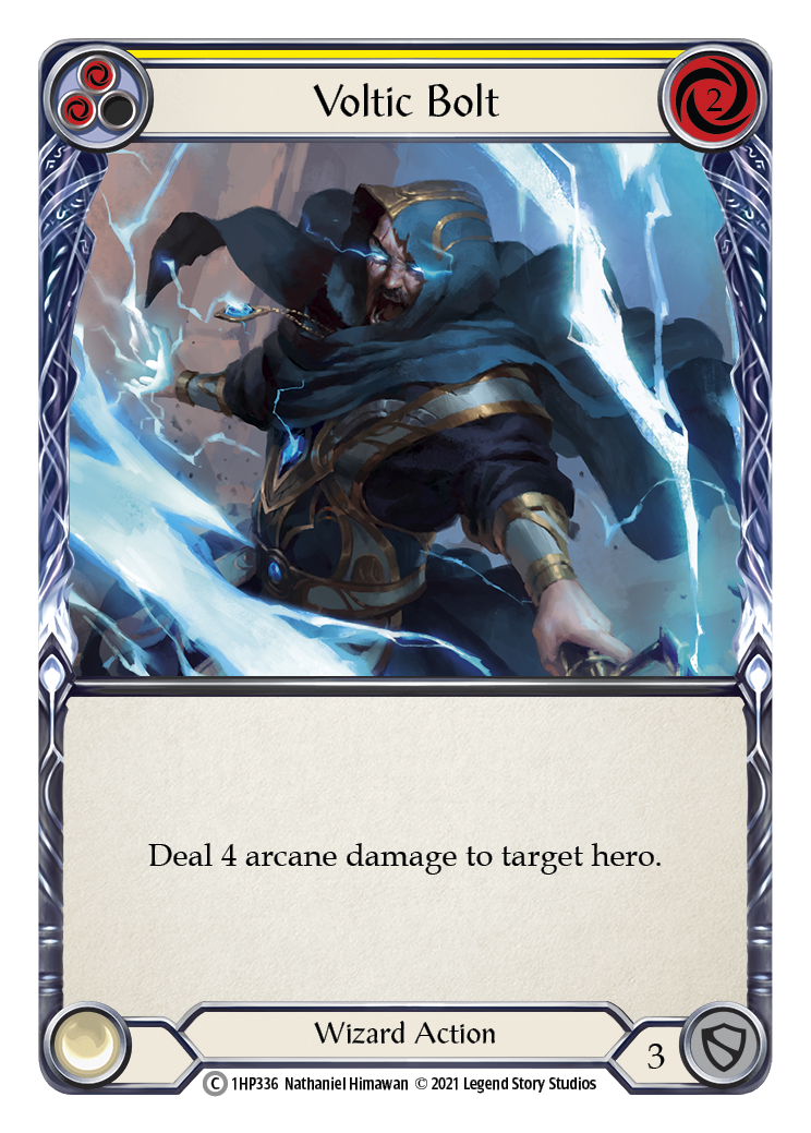 Voltic Bolt (Yellow) [1HP336] (History Pack 1) | The CG Realm