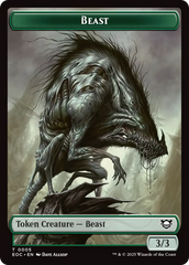Insect // Beast (0005) Double-Sided Token [Edge of Eternities Commander Tokens] | The CG Realm