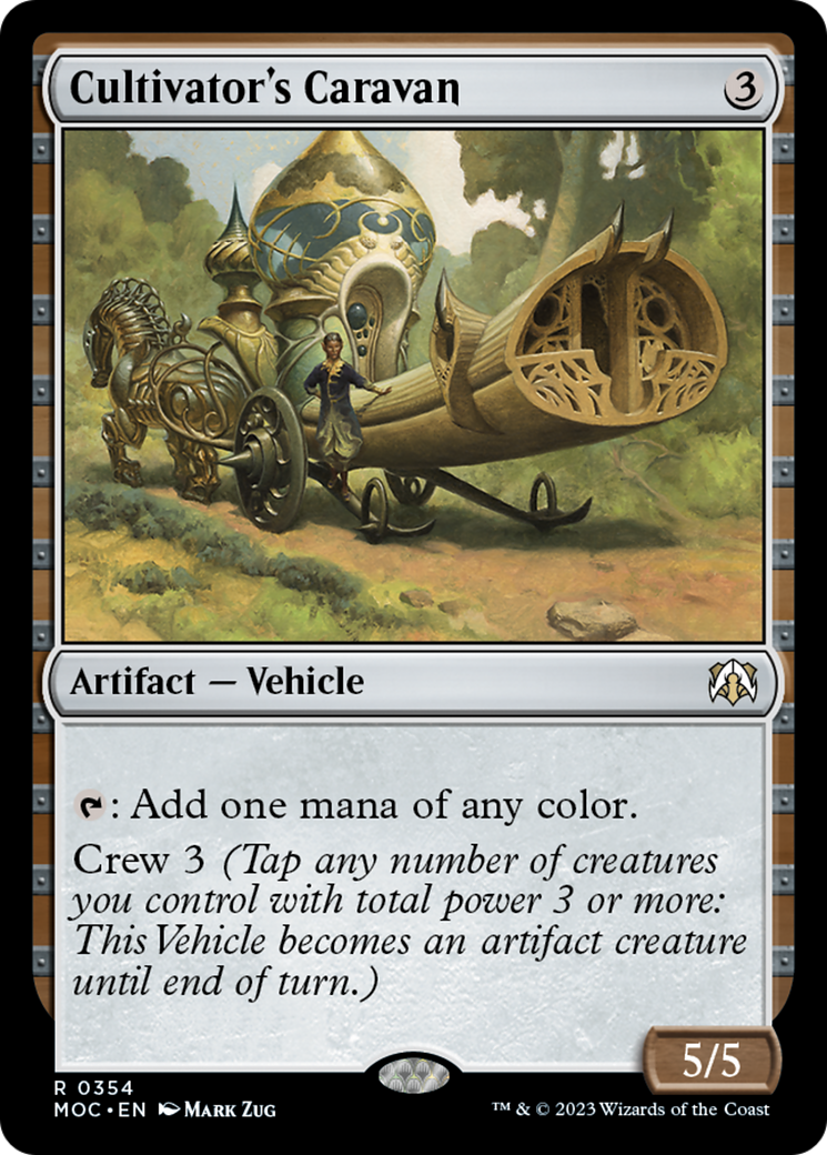 Cultivator's Caravan [March of the Machine Commander] | The CG Realm