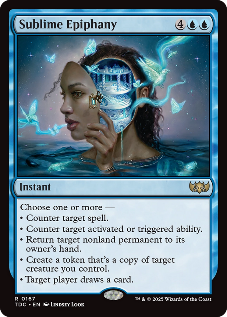 Sublime Epiphany [Tarkir: Dragonstorm Commander] | The CG Realm