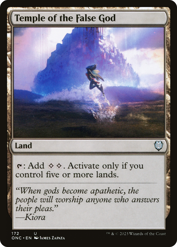 Temple of the False God [Phyrexia: All Will Be One Commander] | The CG Realm