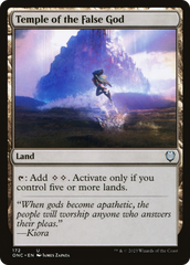 Temple of the False God [Phyrexia: All Will Be One Commander] | The CG Realm