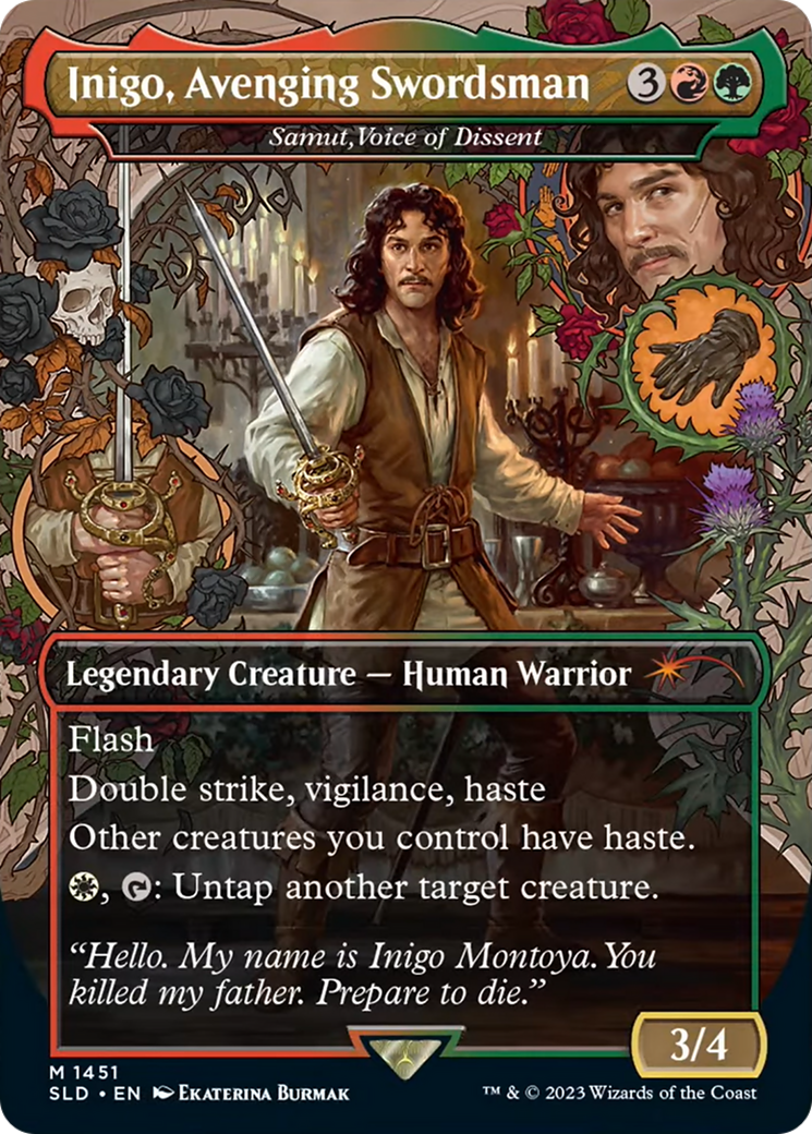 Inigo, Avenging Swordsman - Samut, Voice of Dissent [Secret Lair Drop Series] | The CG Realm