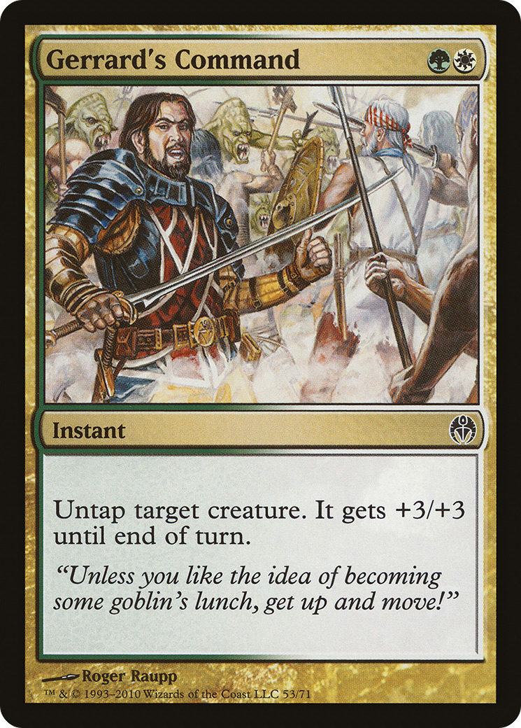 Gerrard's Command (DDE-053) - Duel Decks: Phyrexia vs. the Coalition