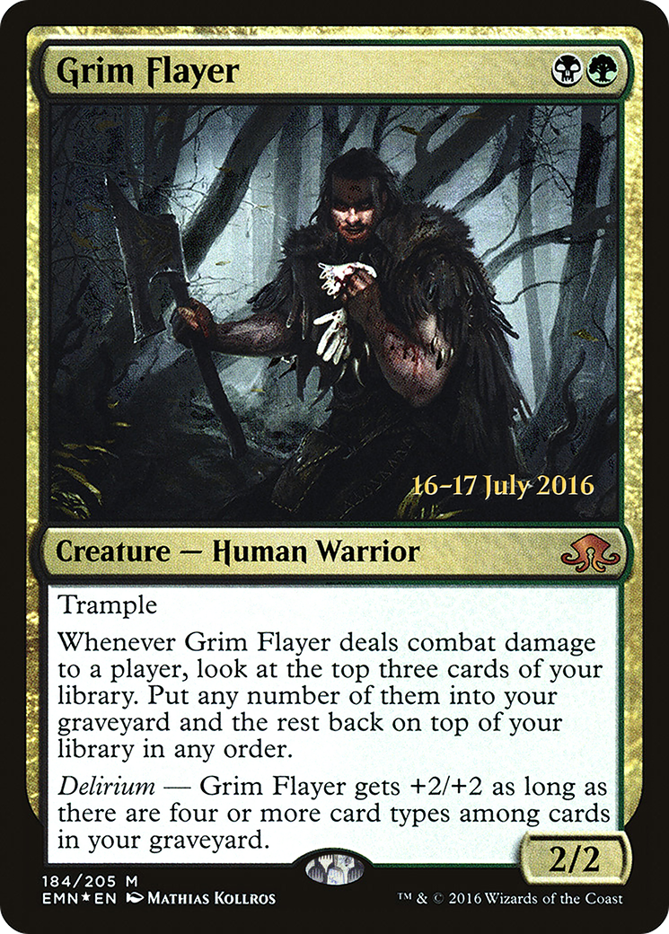 Grim Flayer (PRE-184) - Eldritch Moon Promos Foil