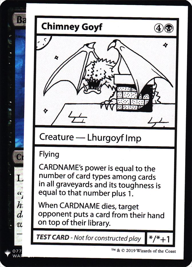 Chimney Goyf [Mystery Booster Playtest Cards] | The CG Realm