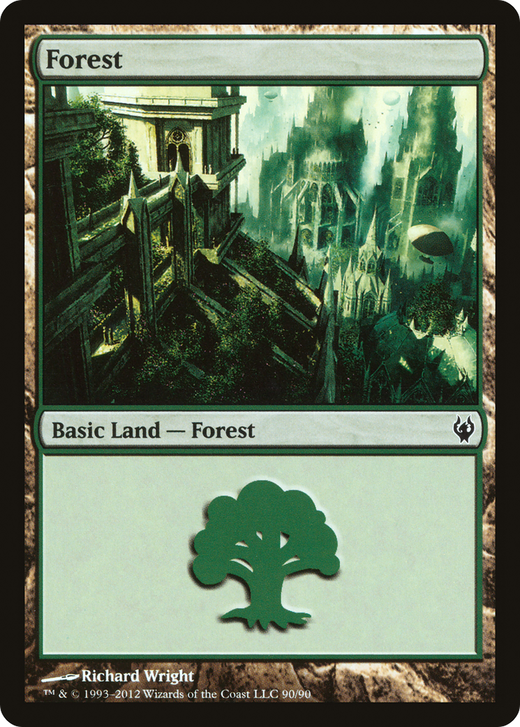 Forest (90) (DDJ-090) - Duel Decks: Izzet vs. Golgari