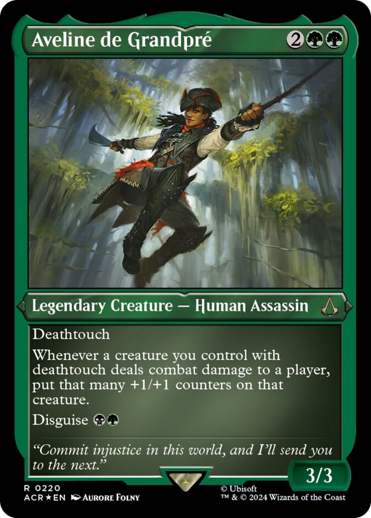 Aveline de Grandpre (Foil Etched) [Assassin's Creed] | The CG Realm