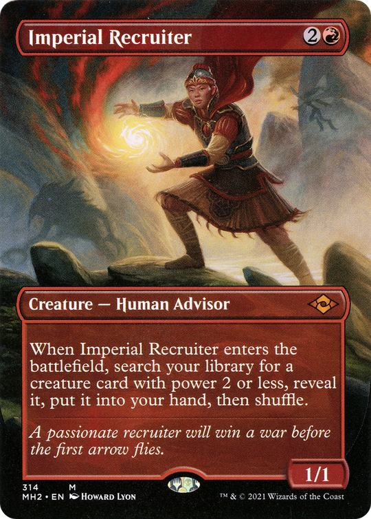 Imperial Recruiter (Borderless) (MH2-314) - Modern Horizons 2