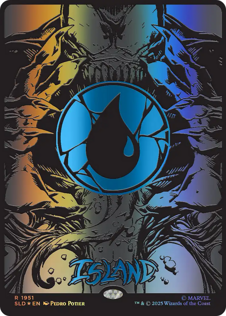 Island (1951) (Raised Foil) [Secret Lair Drop Series] | The CG Realm