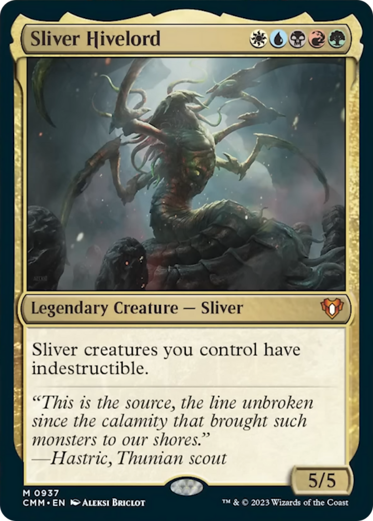 Sliver Hivelord [Commander Masters] | The CG Realm