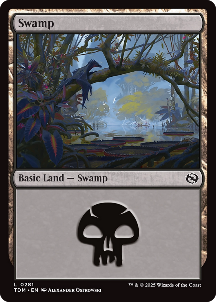 Swamp (0281) [Tarkir: Dragonstorm] | The CG Realm