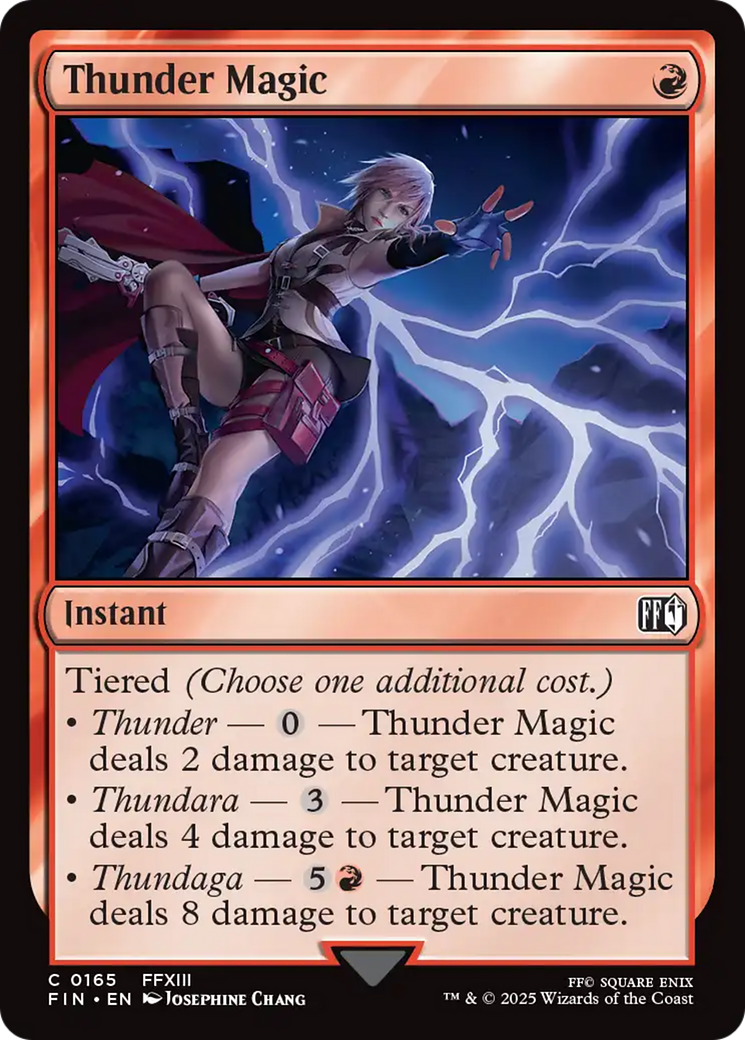 Thunder Magic [FINAL FANTASY] | The CG Realm
