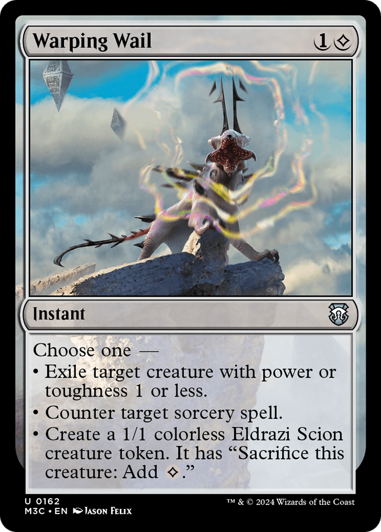 Warping Wail (Ripple Foil) [Modern Horizons 3 Commander] | The CG Realm