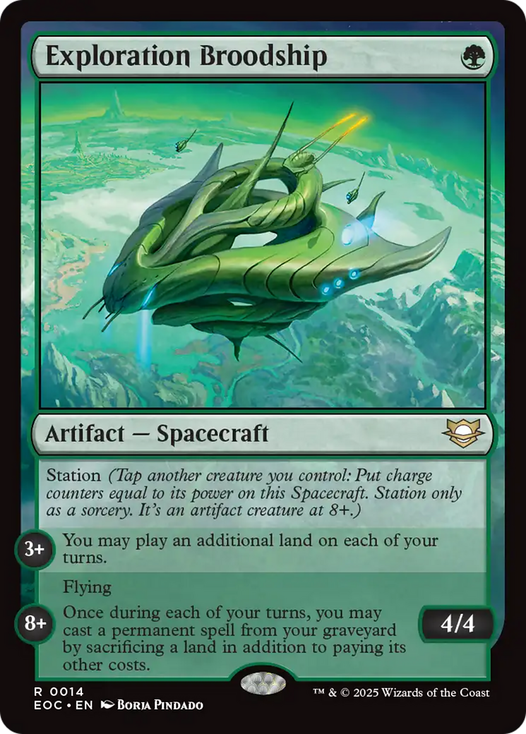 Exploration Broodship [Edge of Eternities Commander] | The CG Realm