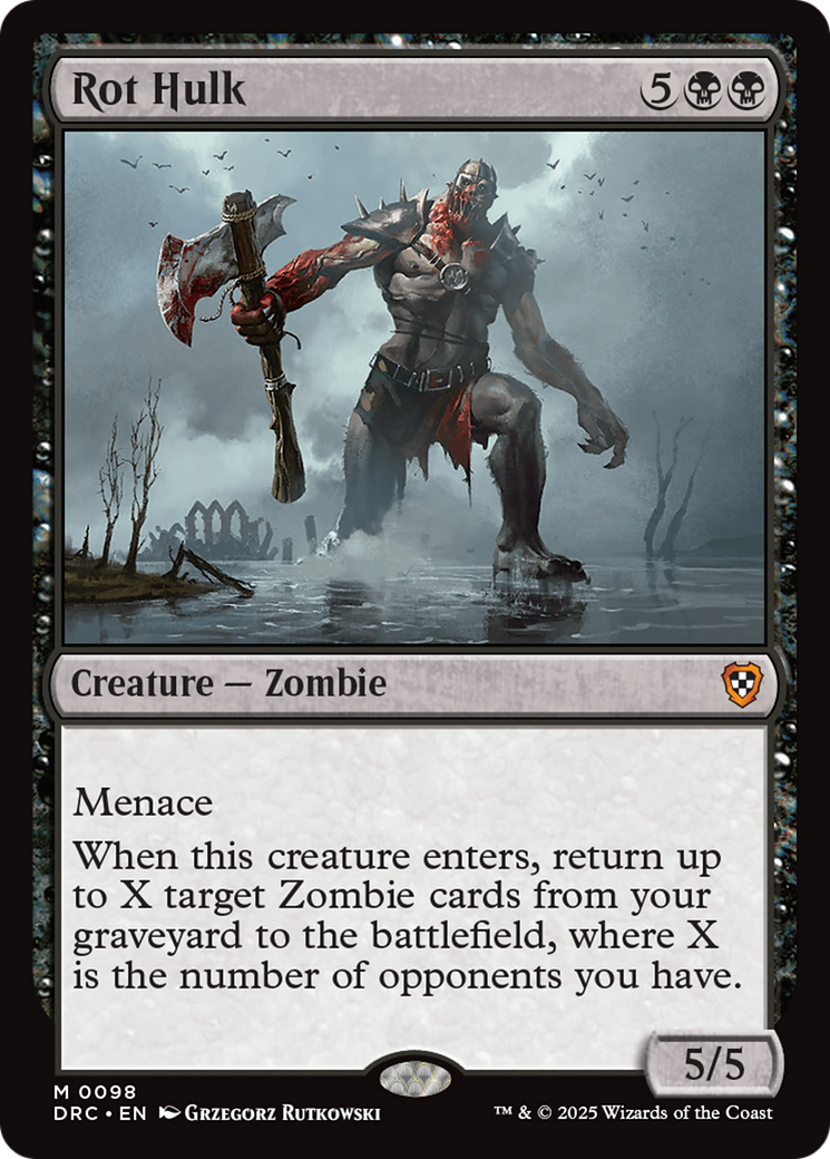 Rot Hulk [Aetherdrift Commander] | The CG Realm