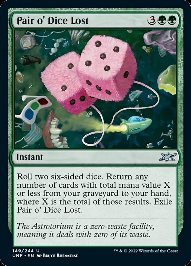 Pair o' Dice Lost [Unfinity] | The CG Realm