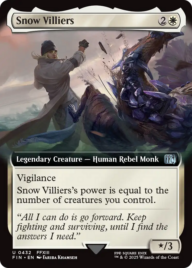 Snow Villiers (Extended Art) [FINAL FANTASY] | The CG Realm