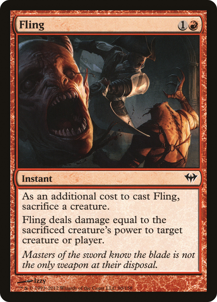 Fling (DKA-090) - Dark Ascension