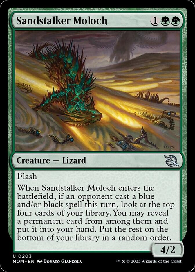 Sandstalker Moloch [March of the Machine] | The CG Realm