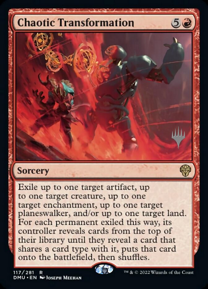 Chaotic Transformation (Promo Pack) [Dominaria United Promos] | The CG Realm