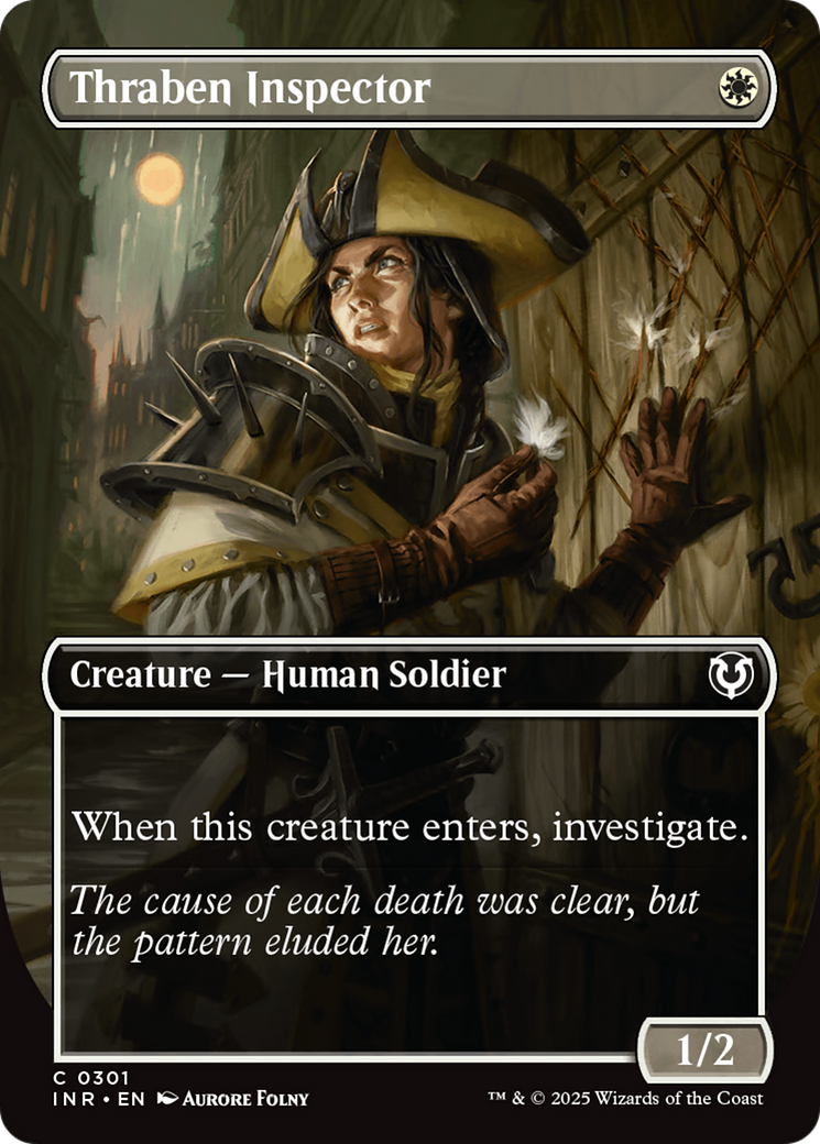Thraben Inspector (Borderless) [Innistrad Remastered] | The CG Realm