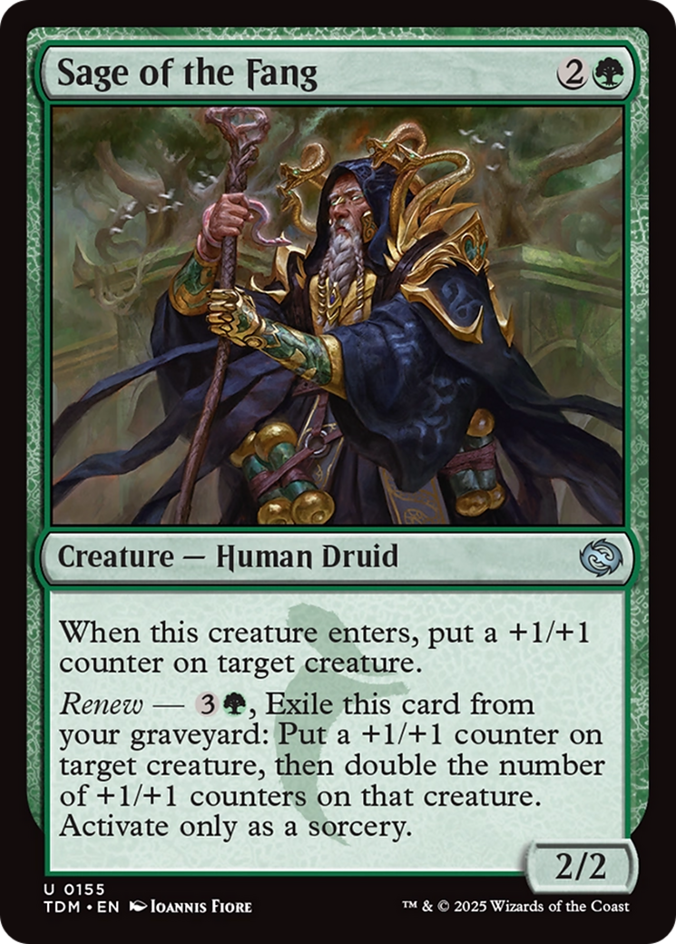 Sage of the Fang [Tarkir: Dragonstorm] | The CG Realm