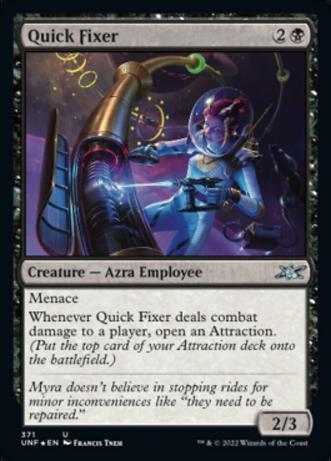 Quick Fixer (Galaxy Foil) [Unfinity] | The CG Realm