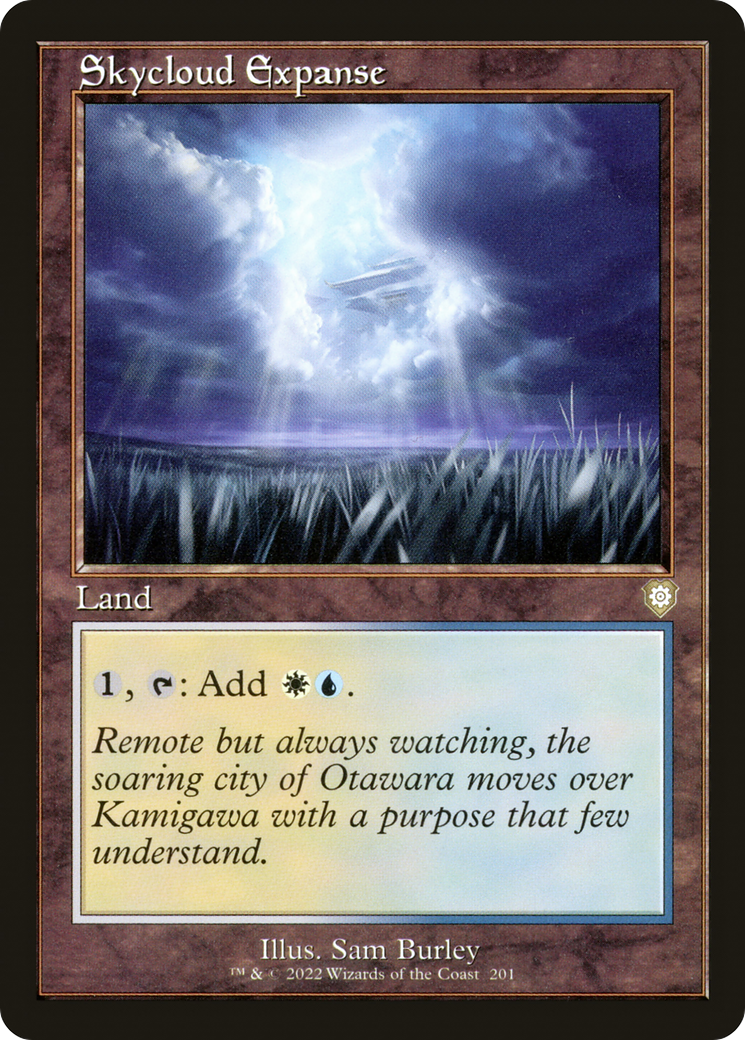 Skycloud Expanse (Retro Frame) (BRC-201) - The Brothers' War Commander