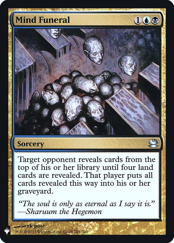 Mind Funeral [Mystery Booster] | The CG Realm