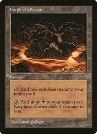 Karplusan Forest (Oversized) [Oversize Cards] | The CG Realm