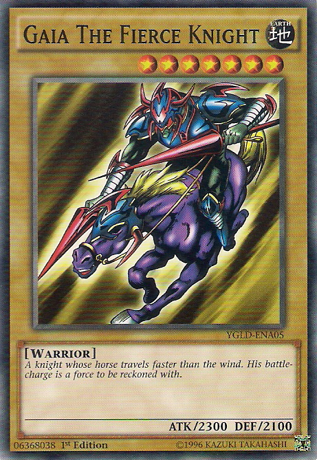 Gaia The Fierce Knight [YGLD-ENA05] Common | The CG Realm